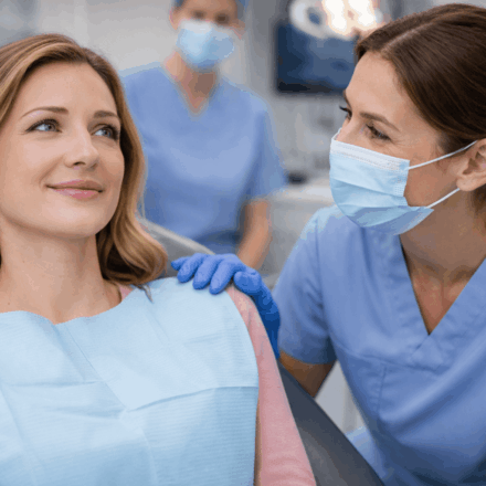 Gentle care at the dentists office 1